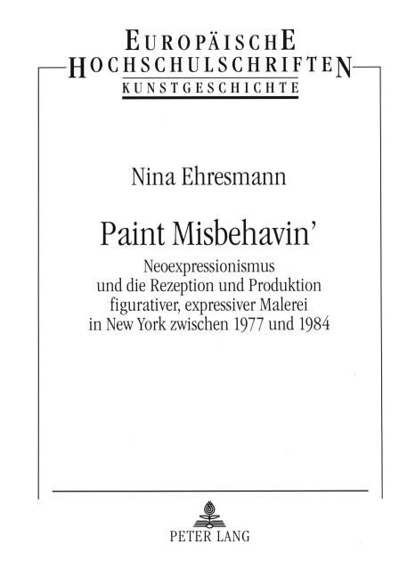 Paint Misbehavin' - Nina Ehresmann