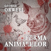 Cover-Bild zum Titel 'Ferma animalelor' von 'George Orwell'