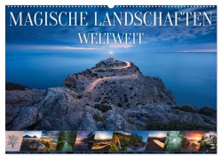Cover-Bild zum Titel 'Magische Landschaften Weltweit (Wandkalender 2026 DIN A2 quer), CALVENDO Monatskalender' von 'Michael Breitung'