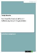 Cover-Bild zum Titel 'Social and Technological Factors Influencing Kenya's Organizations' von 'Teddy Kimathi'
