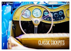Cover-Bild zum Titel 'CLASSIC COCKPITS - Funktionale Kunstwerke aus einer anderen Zeit (Wandkalender 2027 DIN A4 quer), CALVENDO Monatskalender' von 'Gregor Hartmann'