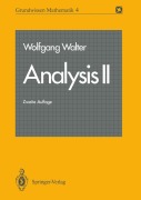 Cover-Bild zum Titel 'Analysis II' von 'Wolfgang Walter'