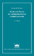 Cover-Bild zum Titel 'Recht und Praxis der nichtpolizeilichen Gefahrenabwehr' von 'Sascha Rolf Lüder'