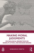 Cover-Bild zum Titel 'Making Moral Judgments' von 'Donelson Forsyth'