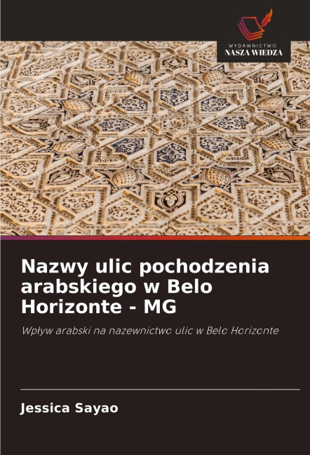 Nazwy ulic pochodzenia arabskiego w Belo Horizonte - MG - Jéssica Sayão