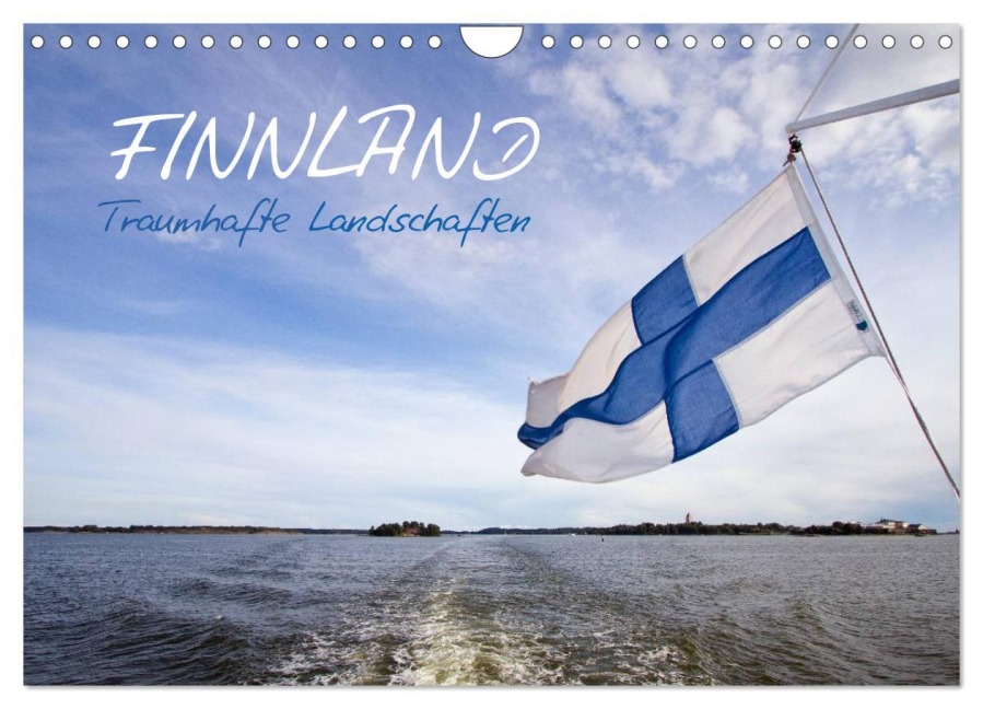 FINNLAND - Traumhafte Landschaften (CH - Version) (Wandkalender 2026 DIN A4 quer), CALVENDO Monatskalender - Melanie Viola