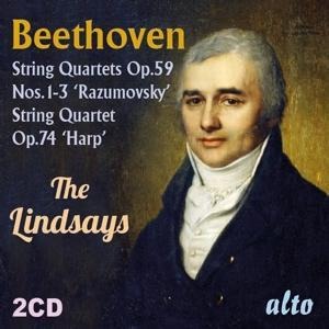 Streichquartette op.59 & 73 - The Lindsays