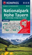 Cover-Bild zum Titel 'KOMPASS Wanderkarten-Set 50 Nationalpark Hohe Tauern, Großvenediger, Großglockner, Ankogel (3 Karten) 1:50.000' von ''