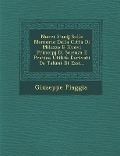 Nuovi Studj Sulle Memorie Della Citta Di Milazzo E Nuovi Principj Di Scienza E Pratica Utilita Derivati Da Taluni Di Essi... - Giuseppe Piaggia