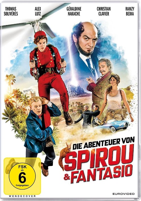 Die Abenteuer von Spirou & Fantasio - Juliette Sales, Fabien Suarez, Alexandre Coffre, André Franquin, Jijé