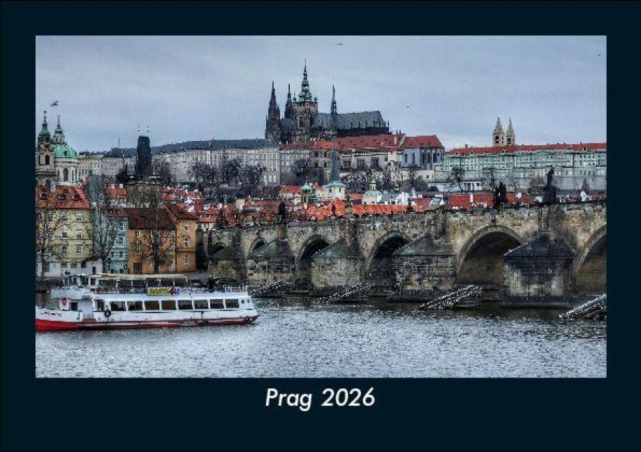 Prag 2026 Fotokalender DIN A5 - Tobias Becker