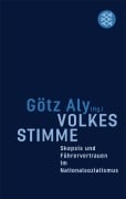 Cover-Bild zum Titel 'Volkes Stimme' von 'Götz Aly'