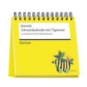 Cover-Bild zum Titel 'Adventskalender mit Tigerente. 24 Postkarten für die Weihnachtszeit' von 'Janosch'