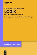 Cover-Bild zum Titel 'Logik' von 'Kazimierz Twardowski'