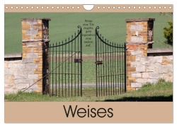 Cover-Bild zum Titel 'Weises (Wandkalender 2026 DIN A4 quer), CALVENDO Monatskalender' von 'Flori Flori0'