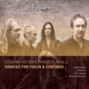 Cover-Bild zum Titel 'Sonatas for Violin & Continuo Opp. 3 & 4' von 'Giovanni Antonio Pandolfi Mealli'