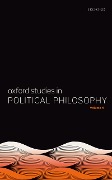 Cover-Bild zum Titel 'Oxford Studies in Political Philosophy Volume 5' von ''