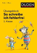 Cover-Bild zum Titel 'So schreibe ich fehlerfrei - Übungsblock 2. Klasse' von ''