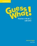 Cover-Bild zum Titel 'Guess What! American English Level 2 Teacher's Book with DVD' von 'Lucy Frino'