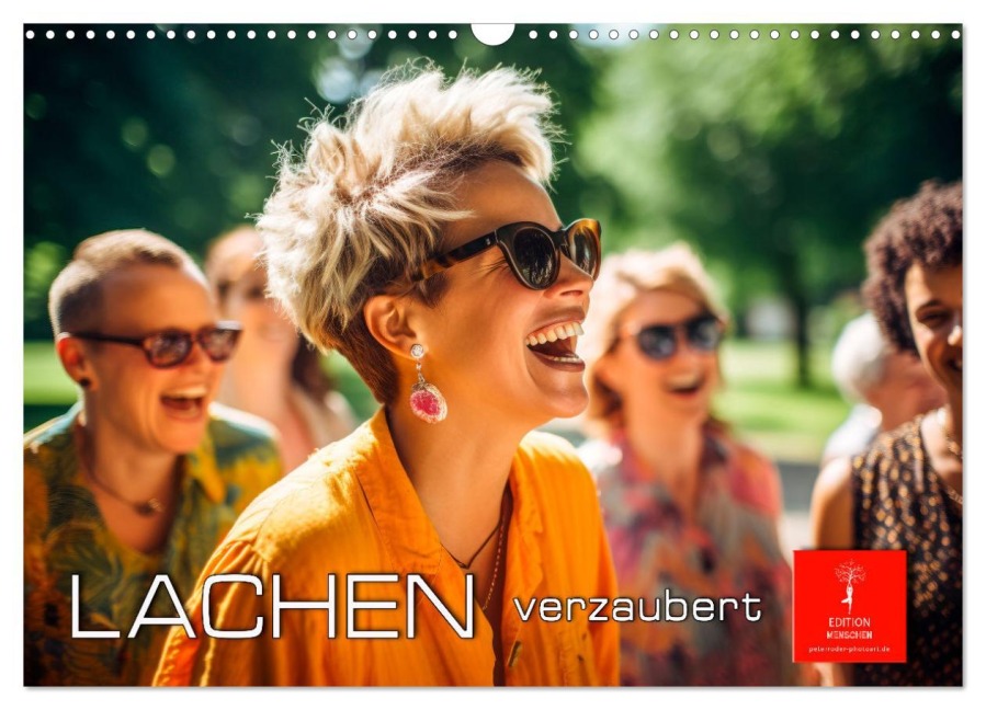 Lachen verzaubert (Wandkalender 2026 DIN A3 quer), CALVENDO Monatskalender - Peter Roder