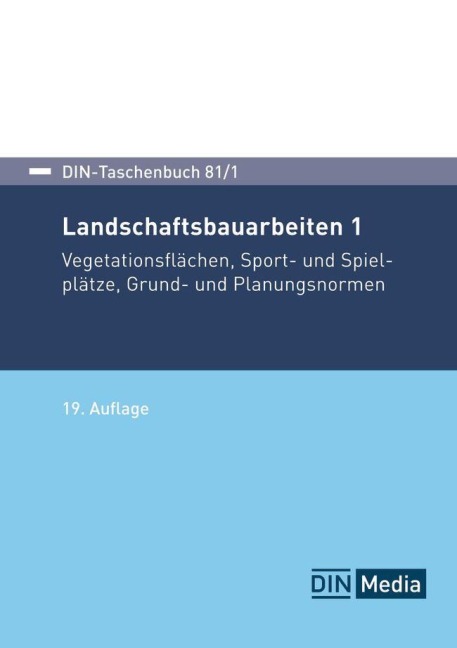 DIN-Taschenbuch 81/1 - 