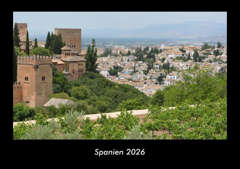 Spanien 2026 Fotokalender DIN A3 - Tobias Becker