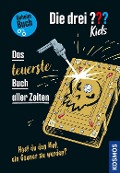 Cover-Bild zum Titel 'Die drei ??? Kids, Das teuerste Buch aller Zeiten' von 'Ulf Blanck'