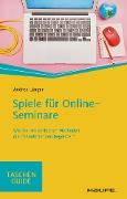 Cover-Bild zum Titel 'Spiele für Online-Seminare' von 'Andrea Länger'
