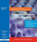 Cover-Bild zum Titel 'Professional Values and Practice' von 'Anne Watkinson'