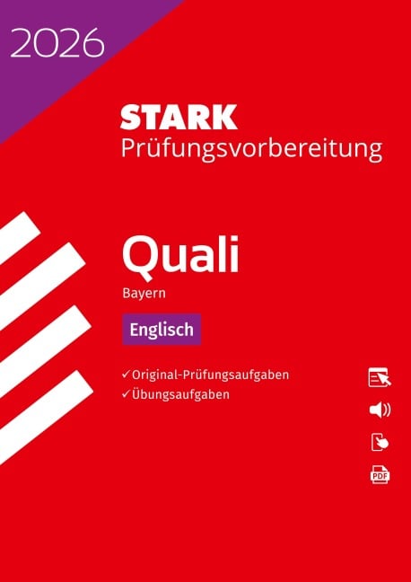 STARK Englisch 9. Klasse - Quali Mittelschule 2026 Bayern - Prüfungsvorbereitung - 