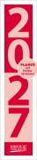 Cover-Bild zum Titel 'Streifenplaner Compact Rot 2027' von ''