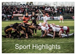 Cover-Bild zum Titel 'Sport Highlights (Tischkalender 2026 DIN A5 quer), CALVENDO Monatskalender' von 'Detlef Bradel'