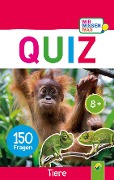 Cover-Bild zum Titel 'Quiz Tiere . 150 Fragen für schlaue Kids' von ''