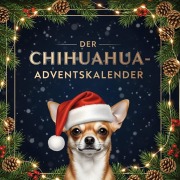 Cover-Bild zum Titel 'Der Chihuahua-Adventskalender' von 'Noah Kaiser'