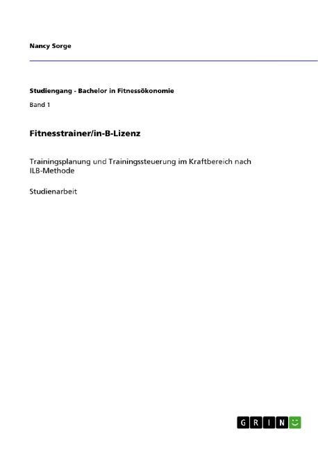 Fitnesstrainer/in-B-Lizenz - Nancy Sorge