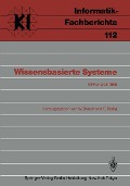 Wissensbasierte Systeme - 