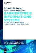 Barrierefreie Informationssysteme - 