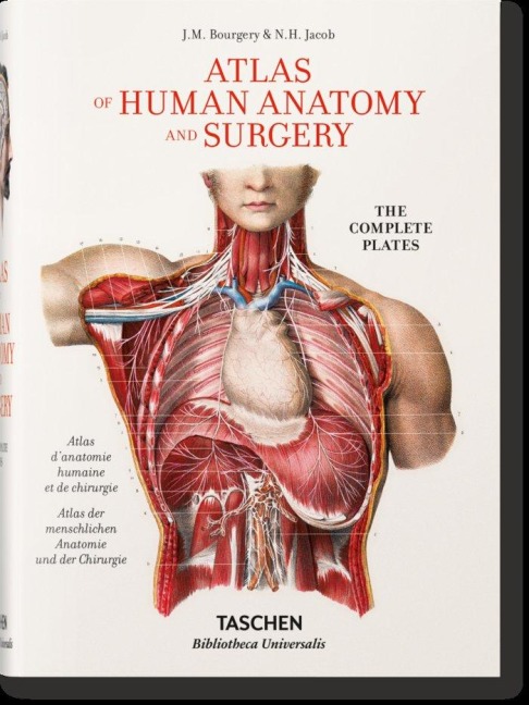 Jean Marc Bourgery. Atlas of Human Anatomy and Surgery