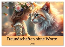 Cover-Bild zum Titel 'Freundschaften ohne Worte (Wandkalender 2026 DIN A3 quer), CALVENDO Monatskalender' von 'Dusanka Djeric'
