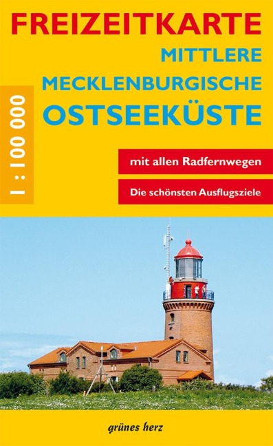 Freizeitkarte Mittlere Mecklenburgische Ostseeküste - 