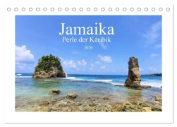 Cover-Bild zum Titel 'Jamaika - Perle der Karibik 2026 (Tischkalender 2026 DIN A5 quer), CALVENDO Monatskalender' von 'Irie Holiday Tours'