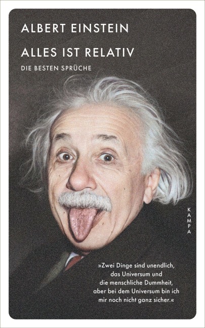 Alles ist relativ - Albert Einstein