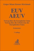 Cover-Bild zum Titel 'EUV / AEUV' von ''
