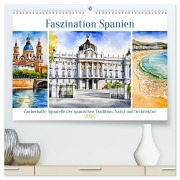 Cover-Bild zum Titel 'Faszination Spanien (hochwertiger Premium Wandkalender 2026 DIN A2 quer), Kunstdruck in Hochglanz' von 'Claudia Kleemann'