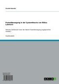 Cover-Bild zum Titel 'Protestbewegung in der Systemtheorie von Niklas Luhmann' von 'Claudia Denecke'