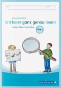 Cover-Bild zum Titel 'Mein Lupenleseheft 1 - Ich kann ganz genau lesen -' von 'Katrin Langhans'