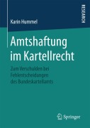 Cover-Bild zum Titel 'Amtshaftung im Kartellrecht' von 'Karin Hummel'