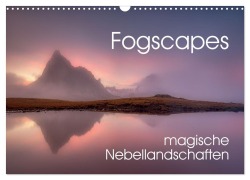 Cover-Bild zum Titel 'Fogscapes - magische Nebellandschaften (Wandkalender 2026 DIN A3 quer), CALVENDO Monatskalender' von 'Judith Kuhn'