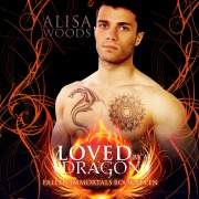 Cover-Bild zum Titel 'Loved by a Dragon' von 'Alisa Woods'
