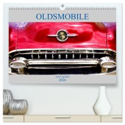 Cover-Bild zum Titel 'OLDSMOBILE - Auto-Legenden (hochwertiger Premium Wandkalender 2026 DIN A2 quer), Kunstdruck in Hochglanz' von 'Henning von Löwis of Menar'